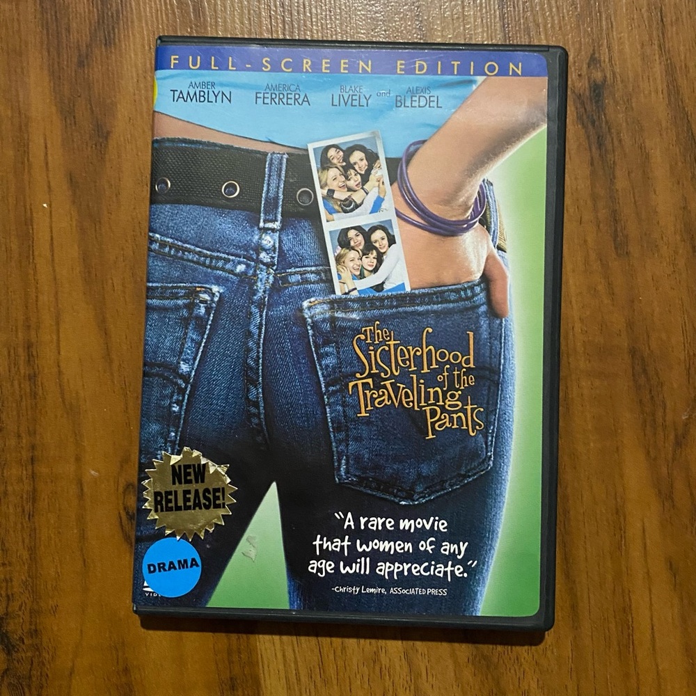 The Sisterhood of the Traveling Pants DVD 📀 Movie Full Screen Edition